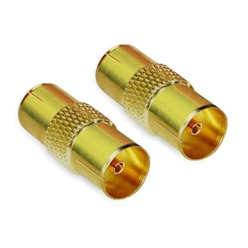 TRIXES Hona till Hona Adapter för DIGIFLEX TV Antenn RF koaxialkabel