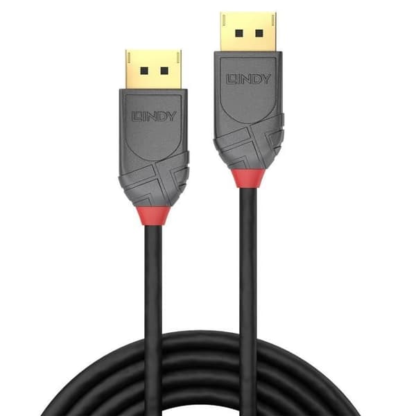 LINDY DisplayPort 1.2-kabel - Anthra Line - 5m