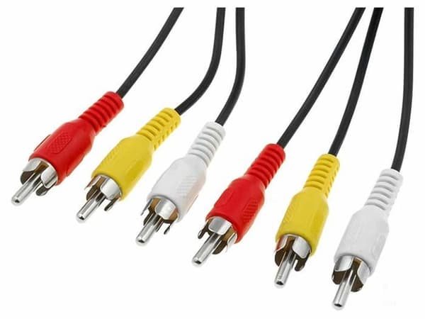 Kabel - tv - video - ljudkontakt Premiumcord - kjackcmm3-2 - Set med 3 RCA-kablar 3 x RCA M/2 m