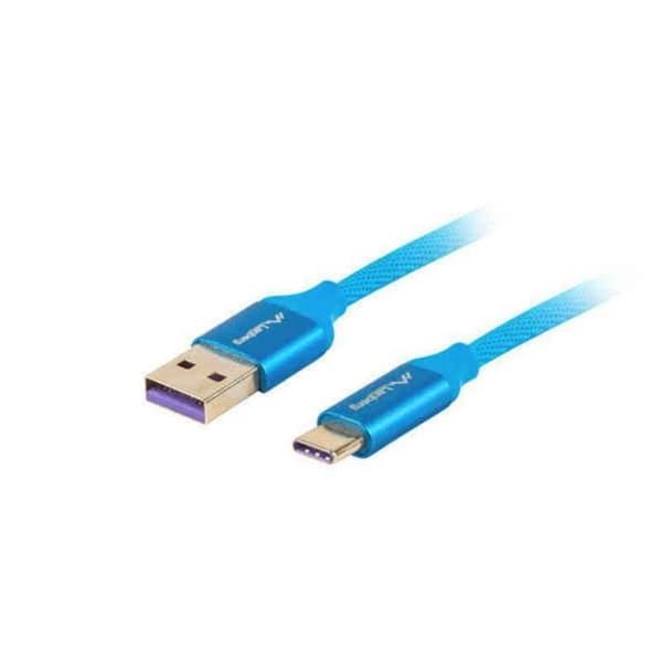 USB A till USB C kabel Lanberg CA19423215 (1m) - - - Lanberg