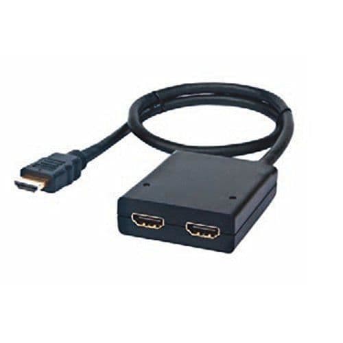 Nanokabel 10.25.3502 - HDMI-KABLAR - Nanokabel 0,5 m Svart