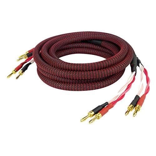 Högtalarkabel - DYNAVOX - Perfect Sound - 2 x 2 m - Svart - Maximal upplösning