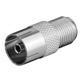 Tv-Sat-adapter hona F-kontakt 9,5 mm
