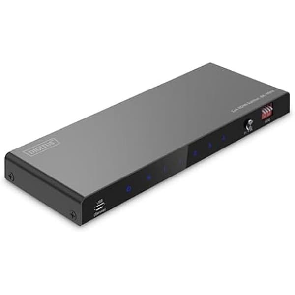 HDMI-separator 1x4 - DIGITUS - DS-55340 - UHD 8K/60 Hz - HDCP 2.3 - HDMI 2.1