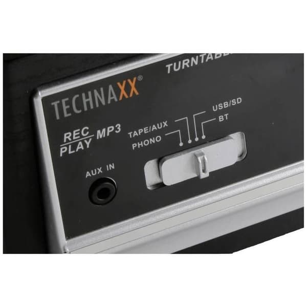 Ljudsystem - Technaxx - TX-22+ - Svart färg - Ljudkabel