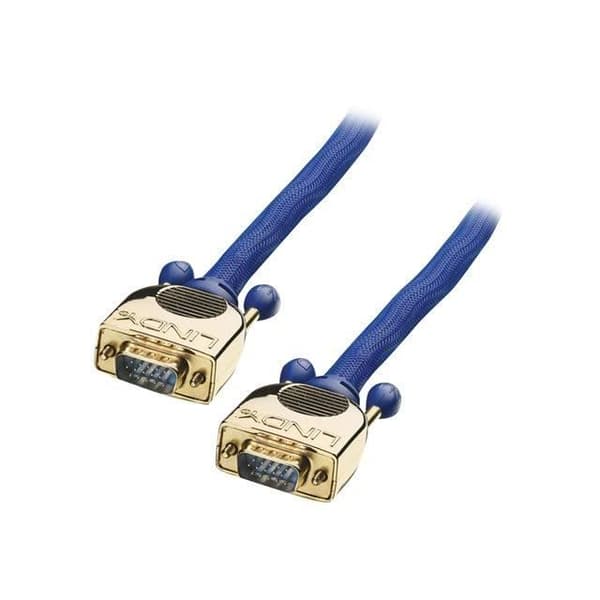 Lindy - 37747 - Premium Gold VGA-kabel - M-M, 5m