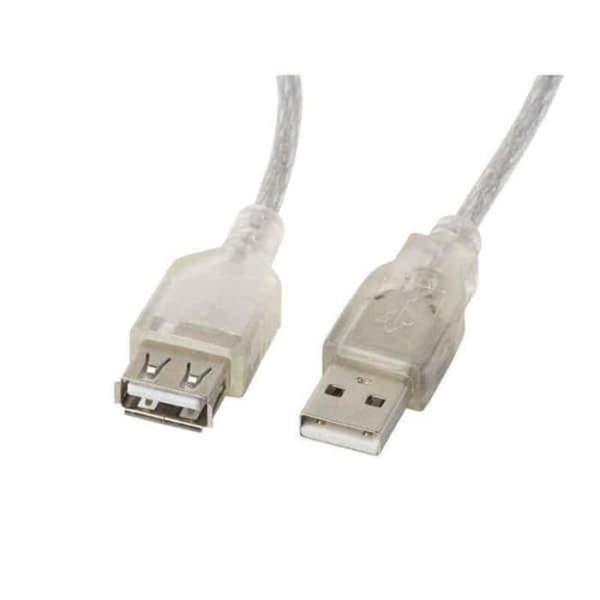 USB 2.0-kabel Lanberg CA-USBE-12CC-0018-TR (1,8 m) - - - Lanberg