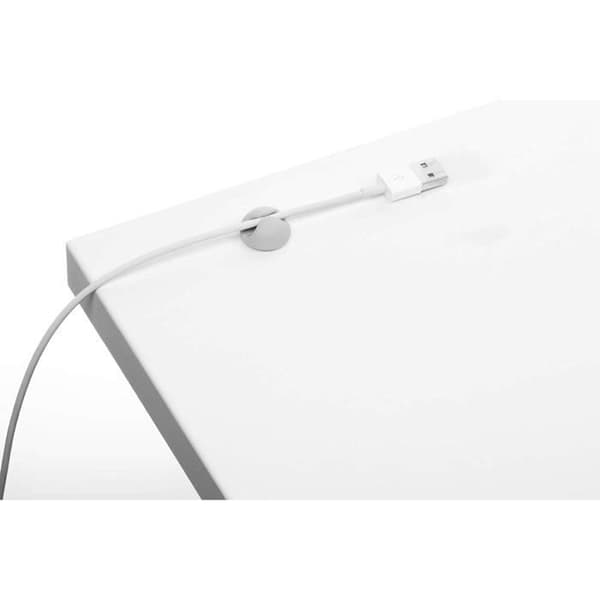 Hållbar Set med 6 Cavoline Clip 1 för 1 Kabel Grå - 503710
