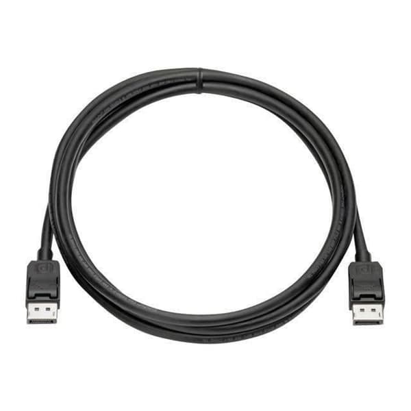 HP skärmkompatibel kabelsats - DisplayPort (M) till DisplayPort (M) - 2 m