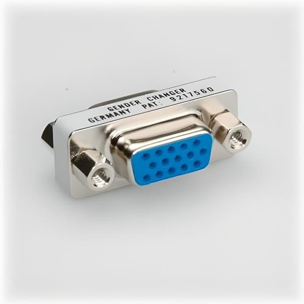 VGA honadapter - ROLINE - HD 15 - 17mm - Färg blå - Identisk anslutning