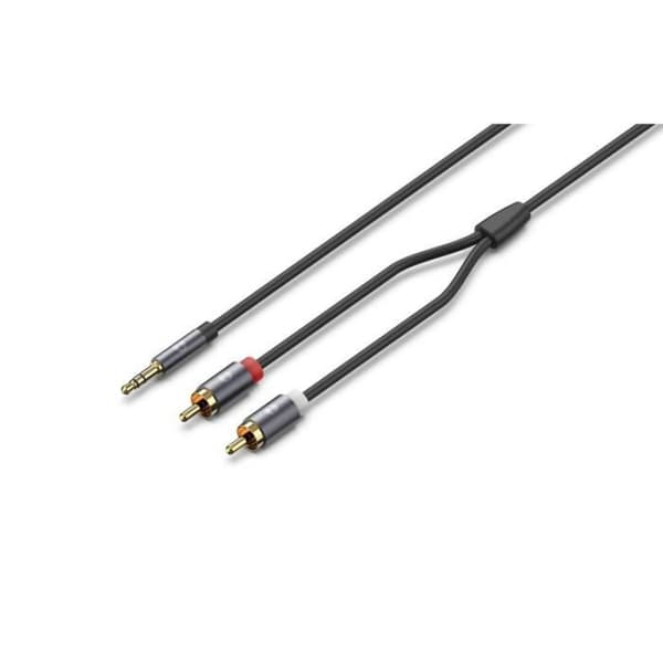 Xiaomi YHEMI MA508-8 Ljudkabel 3,5MM med dubbel hane till hane*2 (8m), guldpläterad kontakt, för enheter med 3,5 mm-kontakt