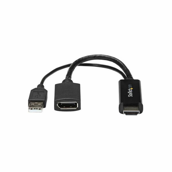 DisplayPort till HDMI Adapter Startech HD2DP Svart 4K