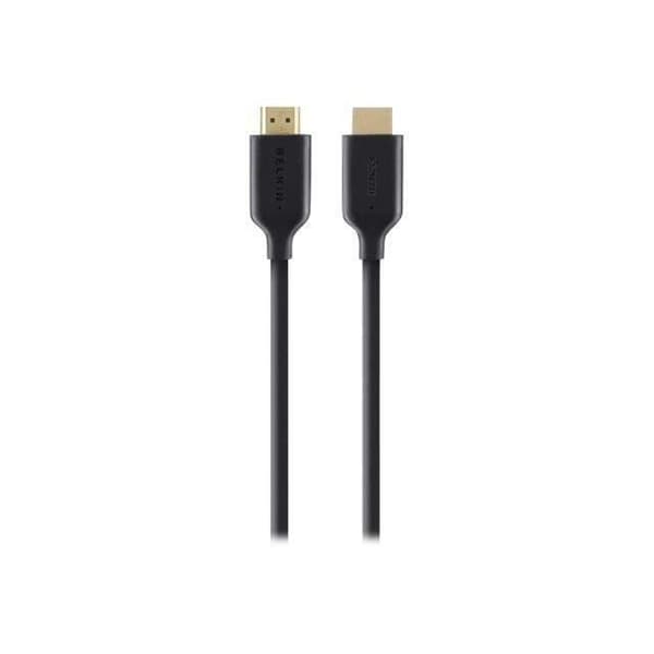 BELKIN HDMI-kabel M / M - High Speed W Ethernet - 1 m - Svartguld