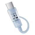 Miniatyrbillede 3 af 7: Baseus Gem USB C til USB C hurtigopladerkabel 2 m 100 W Blå