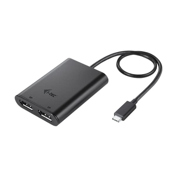 Thunderbolt till USB-C Adapter i-Tec C31DUAL4K60DP Svart
