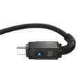 Miniatyrbillede 3 af 8: Baseus Ubrydeligt USB A til USB C kabel 2 m 100 W Sort