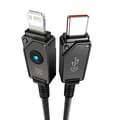 Miniatyrbillede 4 af 8: Baseus Ubrydeligt USB C til iP-kabel 2 m 20 W Sort