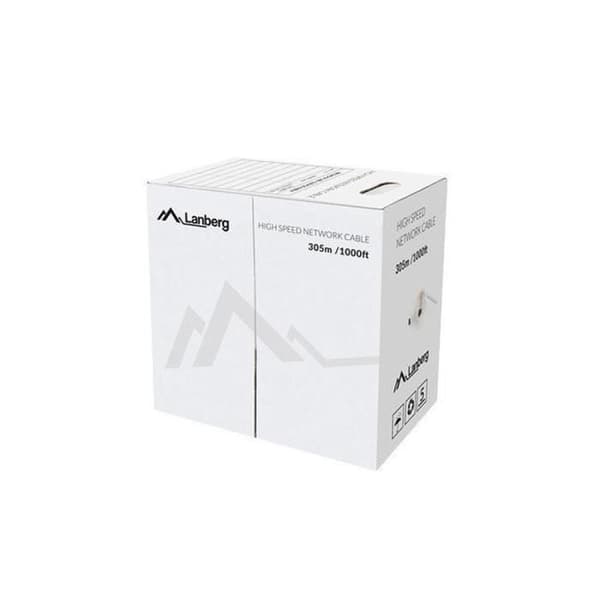 Lanberg Ethernet LAN-kabel Röd 305 m - - - Lanberg