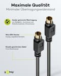 Miniatyrbild 4 av 4: Kabel - tv - video - ljudanslutning Wentronic - 50059-GB