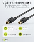 Miniatyrbild 2 av 4: Kabel - tv - video - ljudanslutning Wentronic - 50059-GB