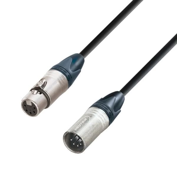 Micro Neutrik XLR hona till XLR hankabel 5 m