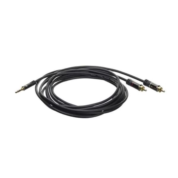 3,5 mm till 2 x RCA-ljudanslutningskabel - ACT - 1,5 m