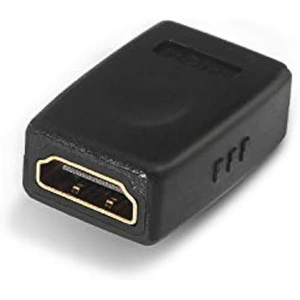 aisens A121 – 0123 – HDMI-adapter för sammankoppling av två kablar, svart färg