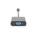 Miniatyrbild 3 av 4: Digitus DA-70853, 0,15 m, USB C, VGA (D-Sub), hane, hona, rak