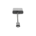 Miniatyrbild 2 av 4: Digitus DA-70853, 0,15 m, USB C, VGA (D-Sub), hane, hona, rak