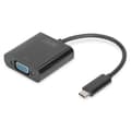 Miniatyrbild 1 av 4: Digitus DA-70853, 0,15 m, USB C, VGA (D-Sub), hane, hona, rak