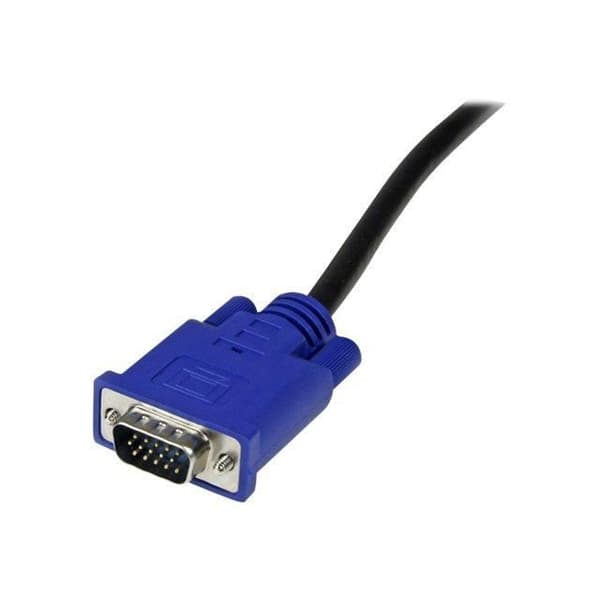 Kabel för VGA KVM Switch med USB 2 i 1 - STARTECH - 3m - Svart