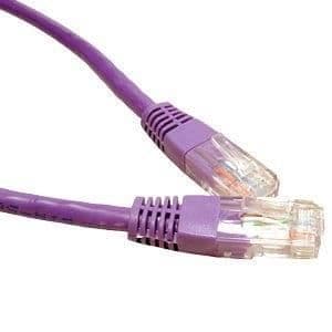 Microconnect UTP Cat6-kabel, 2m - MICRO CONNECT - B-UTP602P - Lila - Oskärmat Twisted Pair (UTP) - Cat6