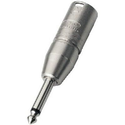 NEUTRIK-Adapter XLR/JACK6,3-mm-Mono