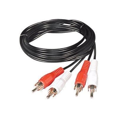 Ljudkabel - PHILIPS - SWA2521W - 1,5m - Skärmad - Gjutna kontakter