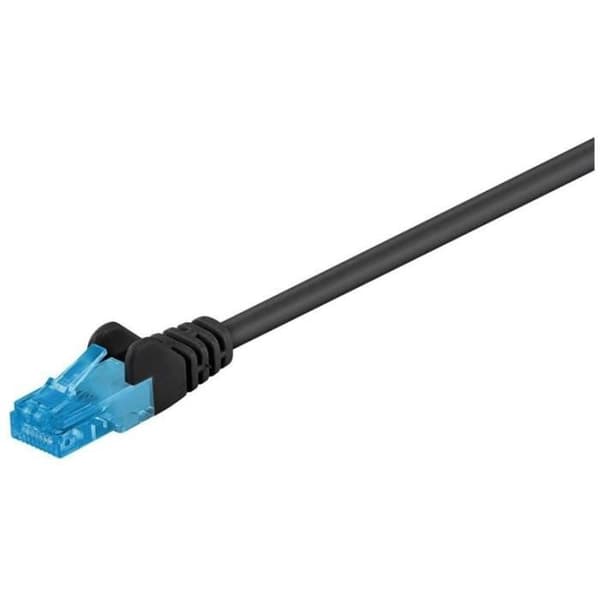 goobay Cat 6 A Patchkabel, U/UTP 7,5 m Svart - 55411