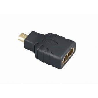 HDMI-adapter - GEMBIRD - HDMI(F)-microHDMI(M) - Hane/Hona - Svart - 3,5 cm