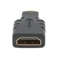 Miniatyrbild 1 av 2: HDMI-adapter - GEMBIRD - HDMI(F)-microHDMI(M) - Hane/Hona - Svart - 3,5 cm