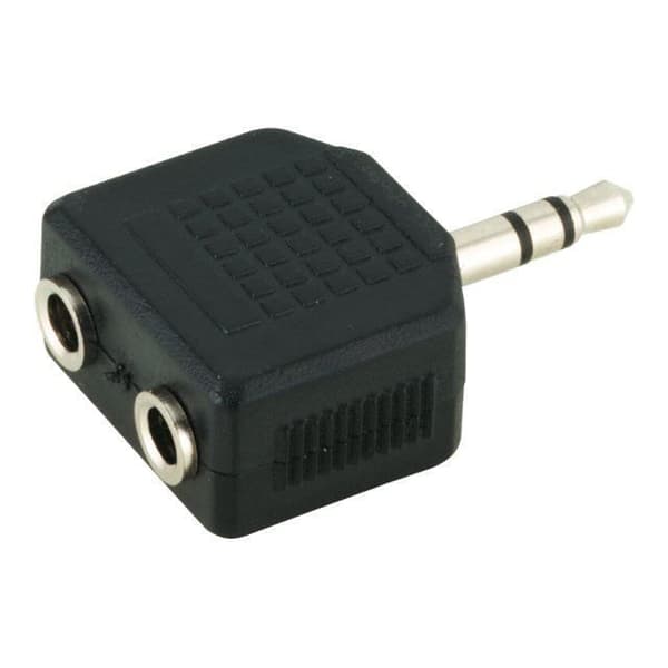 MicroConnect - Ljuddelare - 3,5 mm Stereo minitelefonkontakt (M) - 3,5 mm Stereo minitelefonkontakt (F)