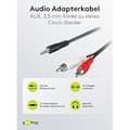 Miniatyrbild 2 av 2: Audio/Video-adapterkabel - GOOBAY - 50779 - 20,0 meter - 3,5 mm stereojack till 2x RCA-jack