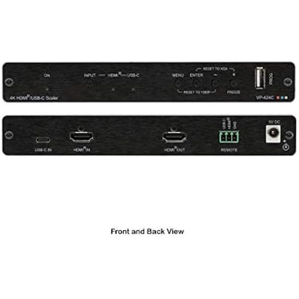 KRAMER VP-424C 18G PROSCAL 4K HDMI TILL HDMI SCALATOR med 4K OCH USB-C INPUT (72-042490)