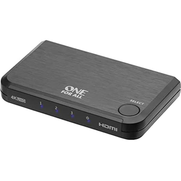 OneforAll Smart HDMI Switch 4K INKL. Fjärrkontroll SV 1632