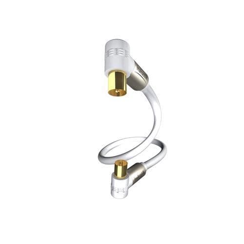 INAKUSTIK 004263015 kabel - 1,5 m - Vit