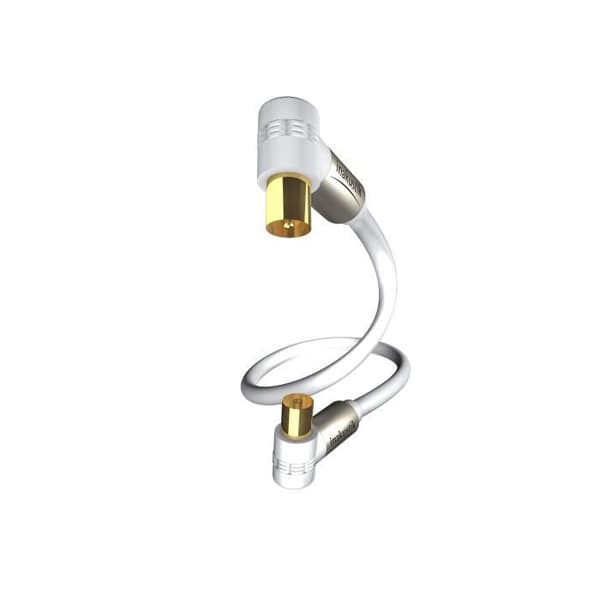 INAKUSTIK 004263015 kabel - 1,5 m - Vit