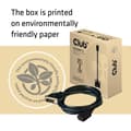 Miniatyrbild 2 av 4: TV-adapter, monitor club3D CAC-1010 [1x DisplayPort hane, USB 2.0 typ A hane - 1x DVI hona 24 + 5 stift] Svart 1 st (s) | KABEL -