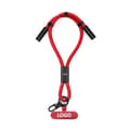 Miniatyrbillede 8 af 9: INF Justerbart Lanyard Opladerkabel - Bærbar Data Synkronisering Rød