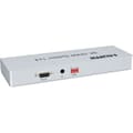 Miniatyrbild 3 av 4: HDMI 2.1-hubb - PremiumCord - 1-4 - 8K vid 60 Hz - 4K vid 120 Hz - Metallisk