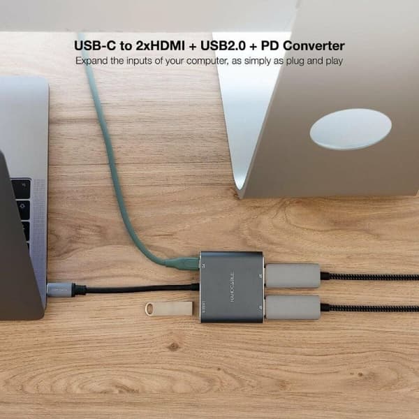 USB-C til HDMI-adapter NANOCABLE 10.16.4305