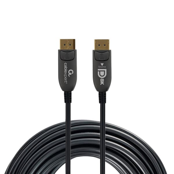 DisplayPort-kabel GEMBIRD CC-DP8K-AOC-10M Sort