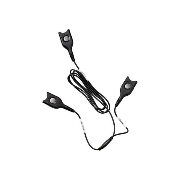 Mikrofonheadsetkabel - EPOS - EasyDisconnect hane till EasyDisconnect hane - Skärmad