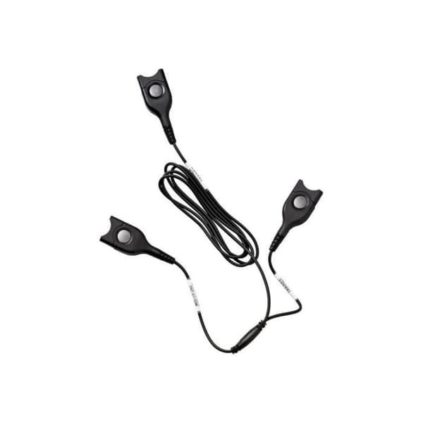 Mikrofonheadsetkabel - EPOS - EasyDisconnect hane till EasyDisconnect hane - Skärmad